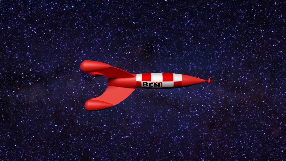 Tintin rocket preview image 1